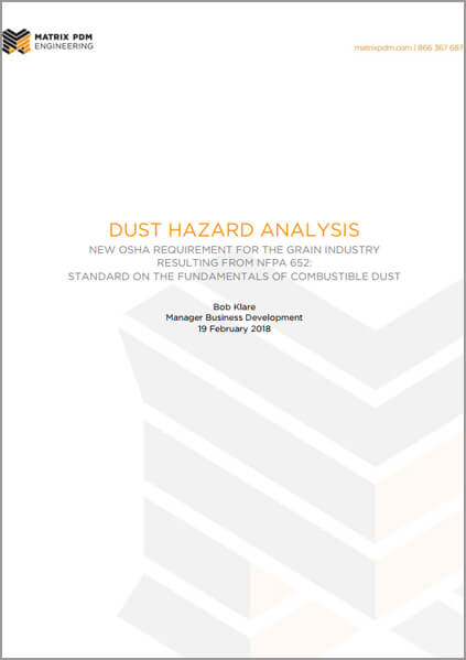 Whitepaper Dust Hazard Analysis cover image