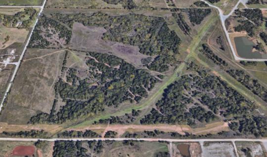 Google Earth View of Site Prior to Construction